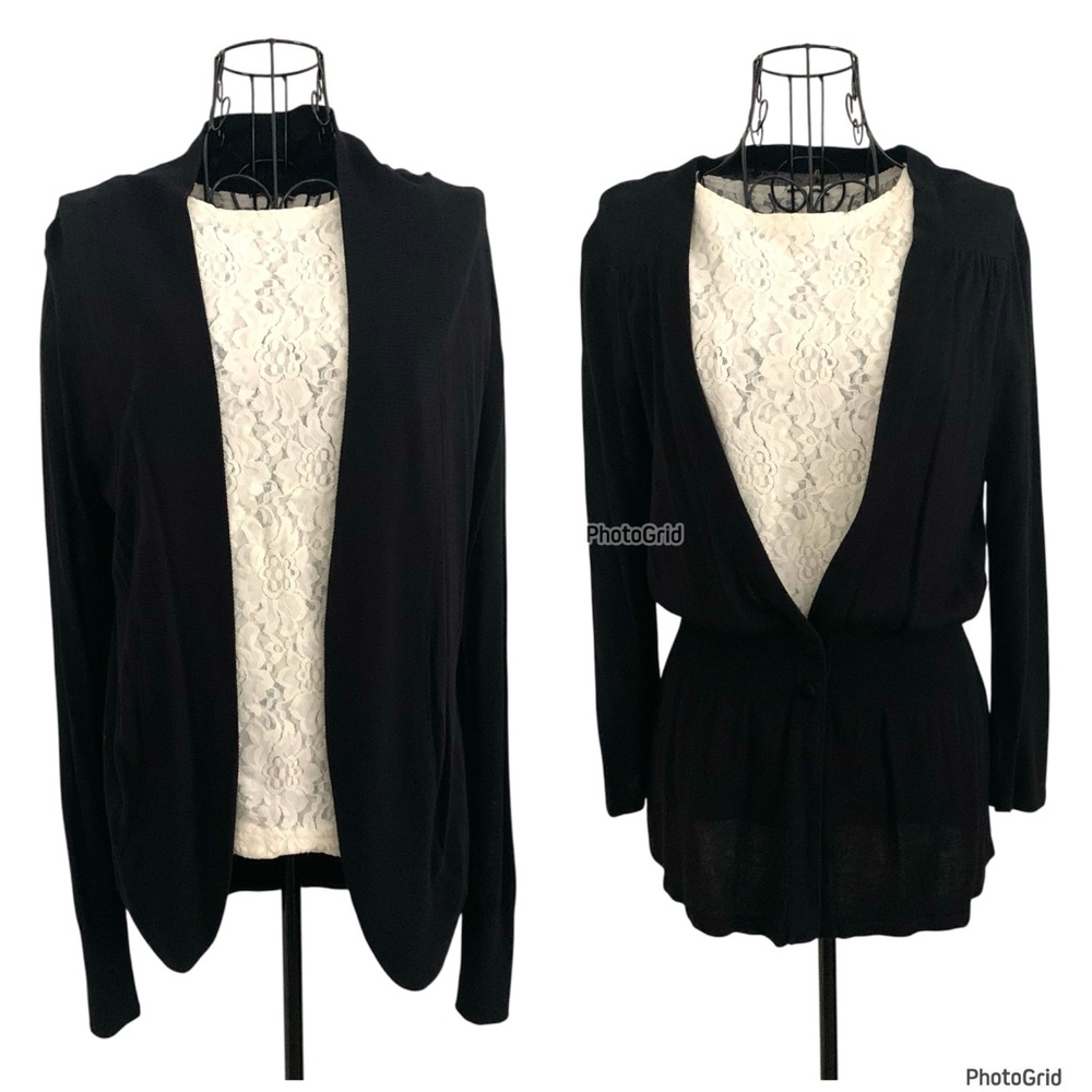 Or FREE! 2-Cardigans Lightweight Open Front and Button Front Cardigan Sweaters
